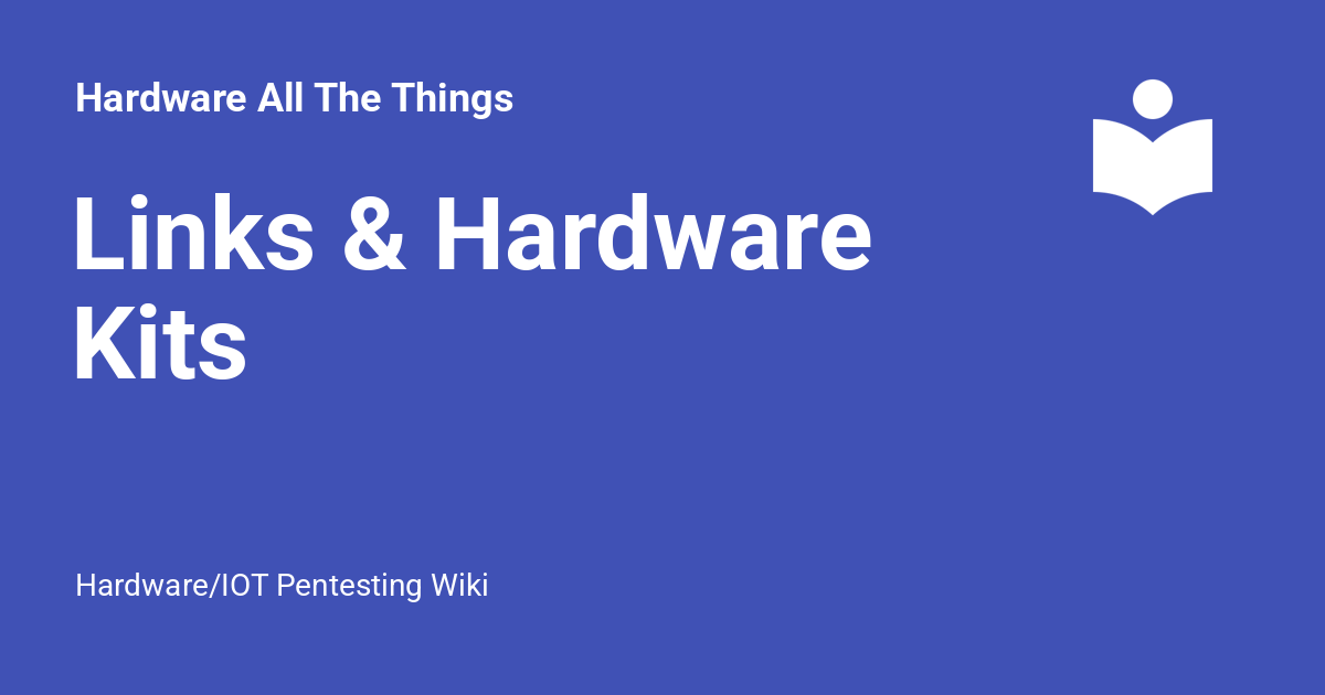 Links & Hardware Kits Hardware All The Things